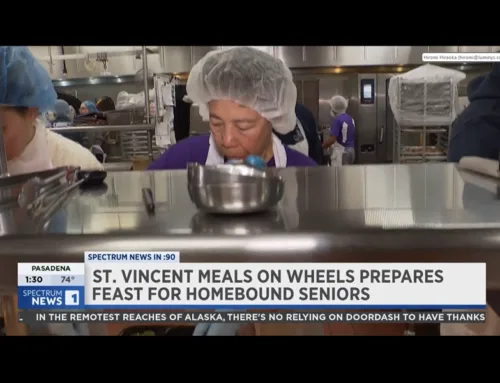 Spectrum LA1: St. Vincent Meals on Wheels Preparing a Thanksgiving Day Feast to More Than 2,500 Homebound LA Seniors