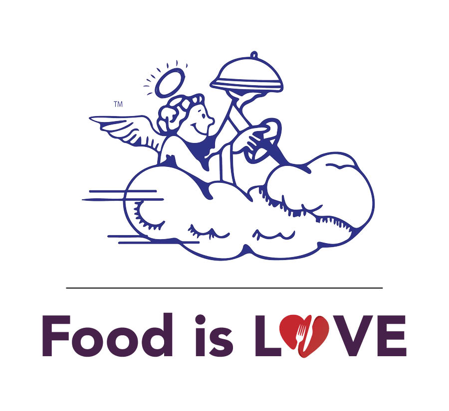 St. Vincent Meals on Wheels Food is Love logo